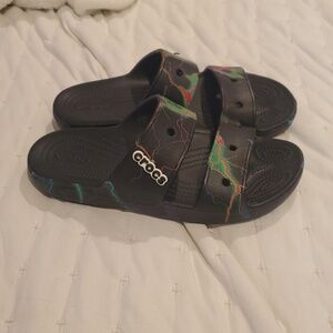 Crocs Classic Sandals Out of This World Lightning Unisex Men’s Sz 10 Women Sz 12